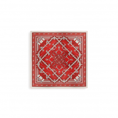 HERMES MORS A JOUETS BANDANA SHAWL 90 H004283S (88.5*88.5cm)